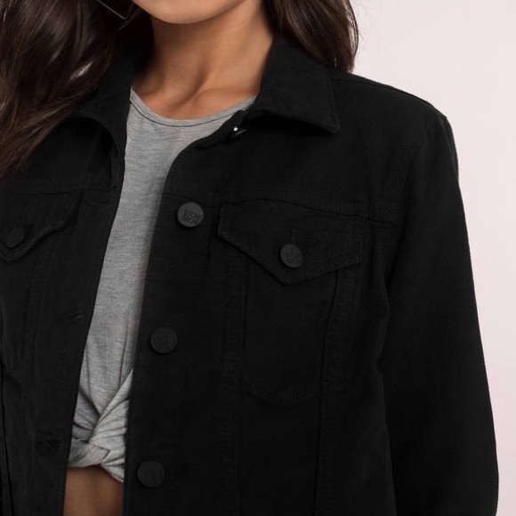 Stone Row Vol Stone Black Denim Jacket - Picture 5 of 10